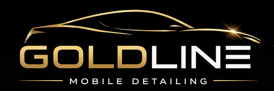 GoldLine Mobile Detailing car-outline logo